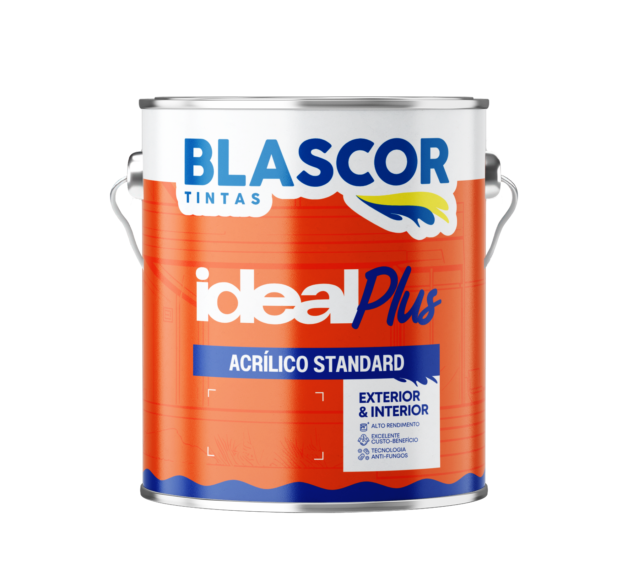 Foto do produto Acrílico Standard Ideal Plus Fosco e Semibrilho