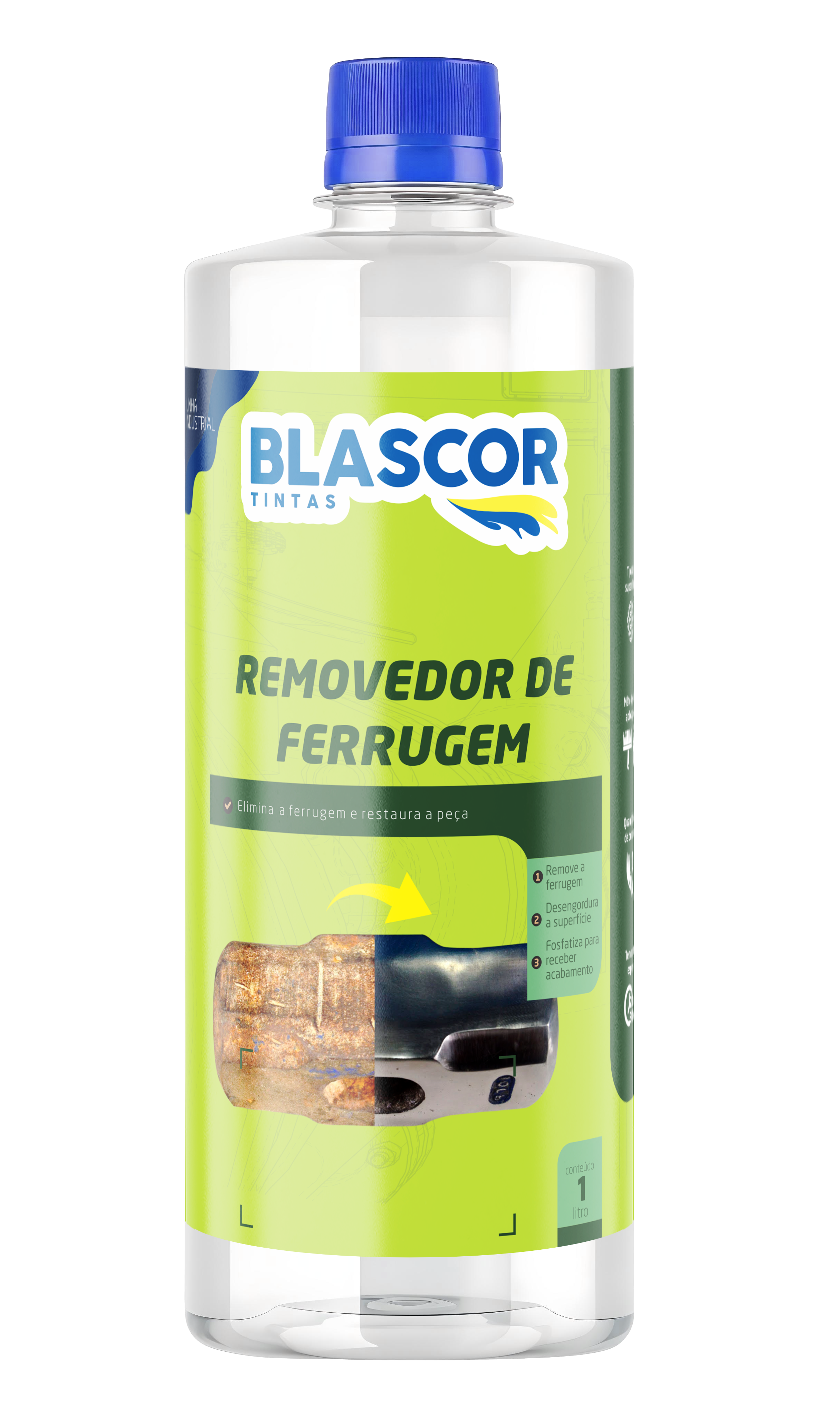 Foto do produto Removedor de Ferrugem 3 em 1